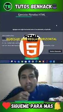 📂 HTML SERIES #2 – How to create a HORIZONTAL LINE in HTML using VSCODE