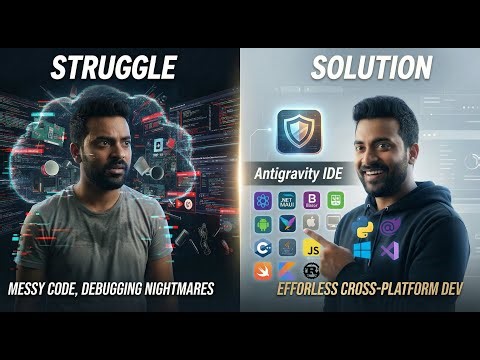 Build + Database + Deploy all apps using Antigravity IDE | React | Flutter | .NET | Angular