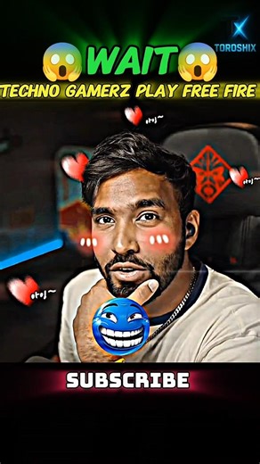 Techno Gamerz Playing Free Fire 🔥 | India’s Most Popular Game 😱 #shorts