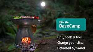 BioLite BaseCamp Stove | Turn Fire into Electricity