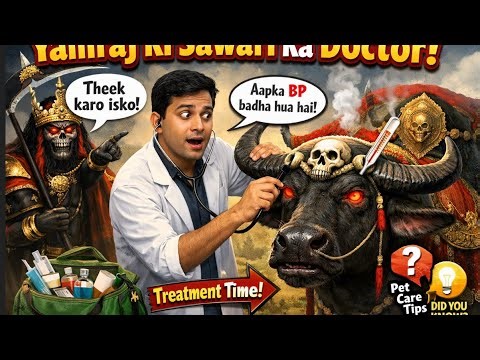 दुग्गल साहब आज doctor है. Buffelo Dermatitis (भैंस की दमड़ी) daily task:30/01/2020 #vlog #funny #sky