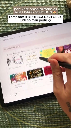 POV: You organize all your BOOKS in NOTION 📚