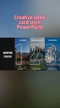 🔥 Master the Hollow Number Card Effect in PowerPoint! #powerpointtutorial #creativedesigns