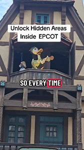 Unlock Hidden Areas All Around EPCOT #EPCOT #disneypark #disneymagic #disneytips #epcotball | Ani Ruiz