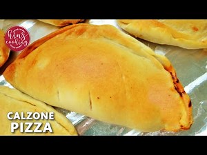 Easy Homemade Calzone Recipe with Pizza Dough - Calzone Pizza (04 Ways to Stuff)