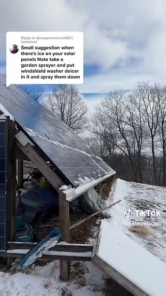 Innovative Ways to Remove Snow from Solar Panels