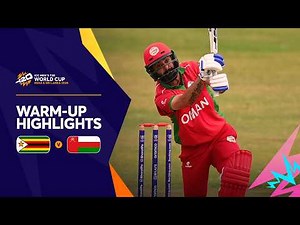 Zimbabwe v Oman | Match Highlights | Men’s T20 World Cup 2026 Warm-ups