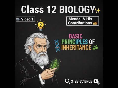 #Genetics #basicprinciples of inheritance #mendel #cbse #science #class12 #jacboard #education #neet