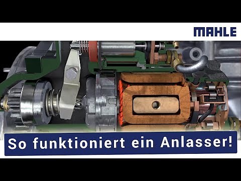 Starter von MAHLE - So funktioniert ein Anlasser + Aufbau!