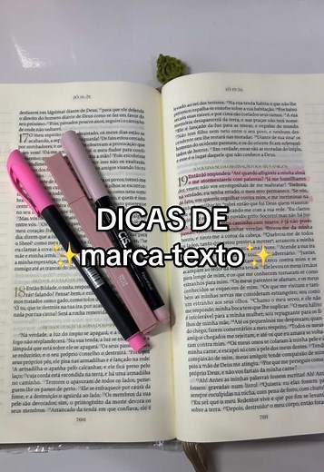 Dicas de Marca-Texte para o Seu Bible Journaling