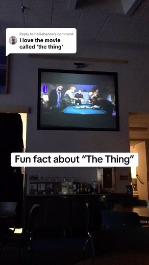 It’s tradition in Antarctica to watch John Carpenter’s the thing as soon as the last flight leaves for the winter. Between Scott Base and McMurdo Station, we had a number of screenings of this classic sci-fi horror movie to get us into the spirit of winter. This year, the last flight for the winter came and went at the start of May. It brought freshies, but it also signalled it was time for us to watch “the thing”. This screening was held in the Galley at McMurdo Station. It’s a space large enou