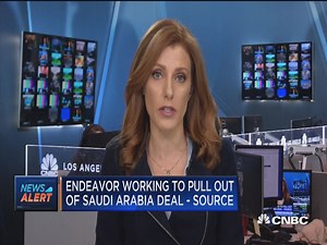 Endeavor working to pull out of Saudi Arabia deal, says source
