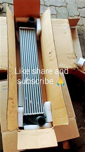 Maruti Suzuki SX4 radiator intercooler bottom panel replacement complete front damage repair #SX4