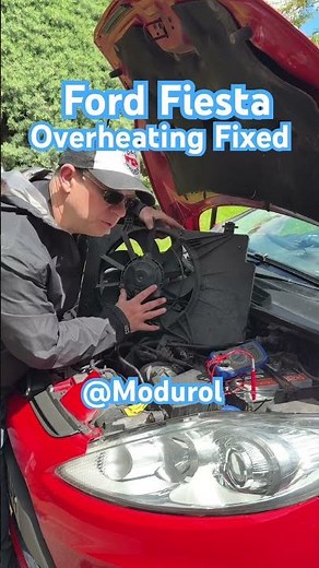 Ford Fiesta Overheating Fixed! Blown Fan Motor Diagnosed. #modurol