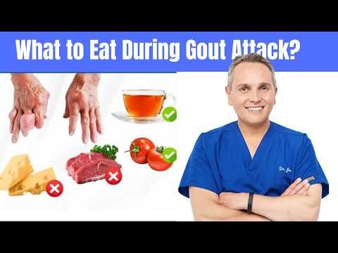 What to Eat During a Gout Attack | Best Gout Diet Plan – Dr. Joe Feuerstein