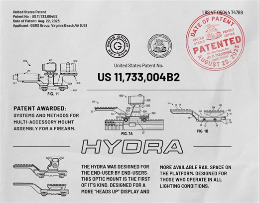 GBRS Group Acquires Patent for HYDRA Mount