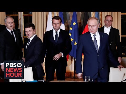 News Wrap: Putin and Zelensky have 1st one-on-one meeting