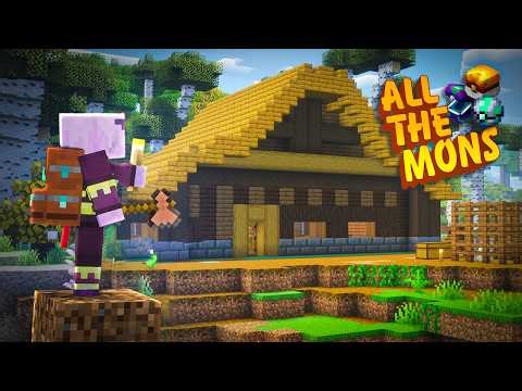 Beginner's Survival Guide - AllTheMons Modded Minecraft (#1)