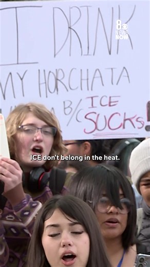 🔗 Go to the article link to watch students explain why they walked out of class to protest ICE actions: https://www.8newsnow.com/news/local-news/desert-pines-hs-students-walk-out-of-school-to-protest-ice/?utm_medium=social&utm_source=facebook_8_News_Now | 8 News Now