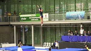 101K views · 2.2K reactions | The USA's Sydney Senter won the junior women's trampoline gold medal moments ago at the Pacific Rim Championships in Medellin, Colombia! | USA Gymnastics | Facebook