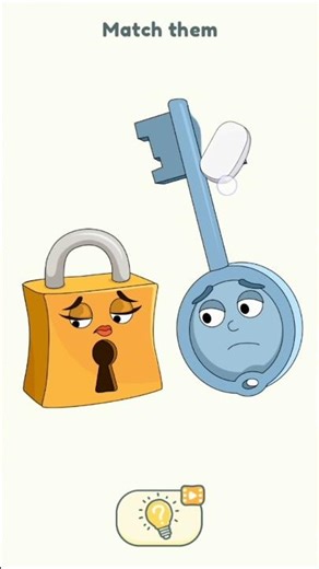 Match the Lock and Key Puzzle 🔐 | Tricky Brain Test Game Level