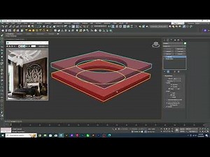 How to Create Ceiling Design in 3Ds Max, Step by Step Tutorials!