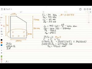 SAMPLE PROBLEM NO. 1 NON-RECTANGULAR SECTION