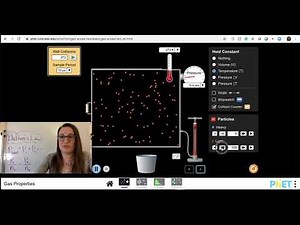 Dalton's Law Gas Simulation