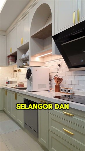 Dapur Moden Minimalist 😍 Clean & Cantik!