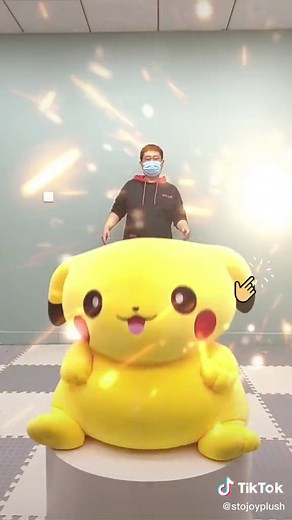 This pikachu is so cute. #stojoyplush #plushdoll #toys #gift #pikachu #stojoy