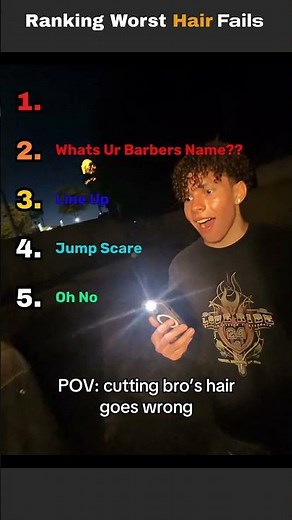 Ranking The Worst Haircut Fails #fails #funny #shorts