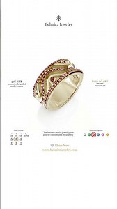Filigree Ring by Belmira Jewelry