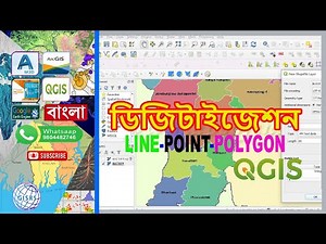 Mastering Digitization: Point, Line, and Polygon in QGIS