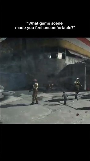 What game scene made you feel uncomfortable? #gaming #homefront
