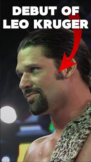 Leo Kruger's WWE DEBUT #wwe #wrestling #shorts