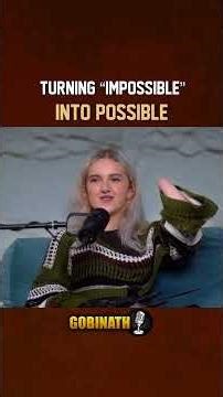 “Anything Is Possible — Just Do It Differently” | Tilly Lockey’s Inspiring Story | Gobinath #shorts