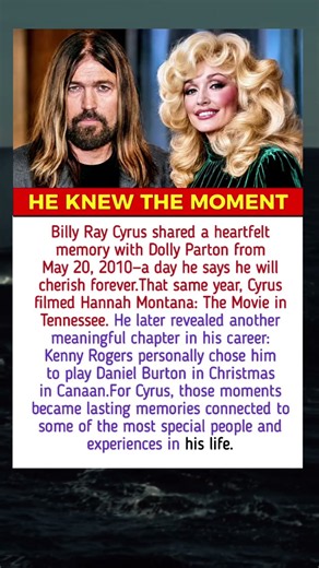 Billy Ray Cyrus Reveals a Cherished Memory With Dolly Parton ❤️