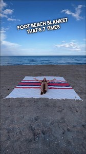 "Best Beach Blanket Ever!!!!" ⎻Heather M. The 100-square-foot Big Beachy™ blanket is 7x larger than a beach towel yet compact, easy-to-carry and sand resistant. It sold out fast  But it's back in stock  Shop now to secure yours! | Big Blanket Co | Facebook
