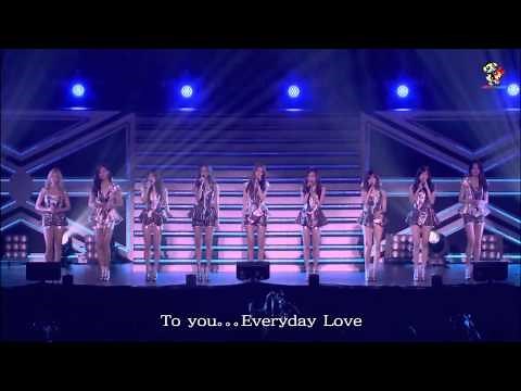 【繁體中字】少女時代 Girls' Generation (SNSD) - Everyday Love (橫濱FREE LIVE)