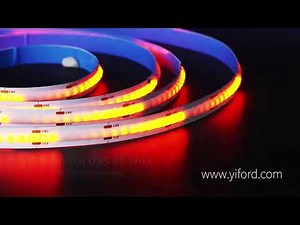 Programmable led strip lights--COB RGBIC Pixel LED Light strip review
