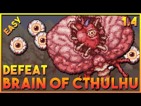 Terraria Brain Of Cthulhu 1.4.4 [EASY GUIDE] [Console, PC, Mobile]