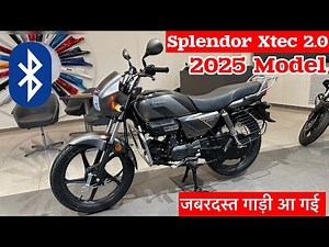 New 2025 Hero Splendor Plus Xtec 2.0 Review | Splendor 2025 New Model✌️Hero Splendor | Splendor Bike