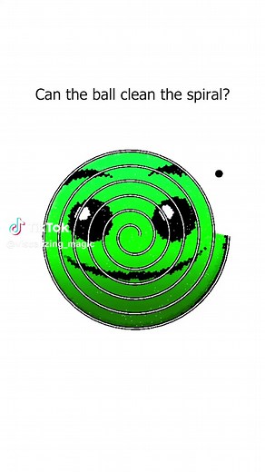 Bouncing Ball Simulation with Spiral Effects