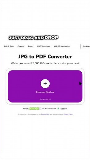 Fastest way to Convert JPG to PDF! ⚡️ #ImageToPDF