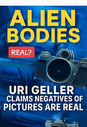 Uri Geller's Shocking Claim: Alien Bodies Captured?
