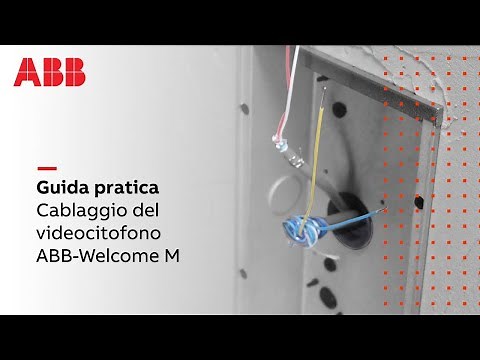 Come si cablano i dispositivi di ABB-Welcome M? (IT)