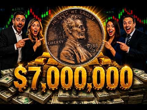 1988 Penny Worth $7,000,000? Check Your Coins Before Spending | coins worth money to look out for