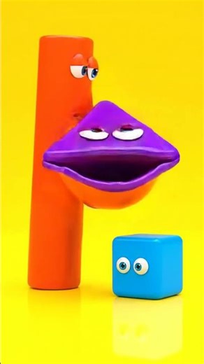 3D animation where glossy cubes, prisms, and cylinders