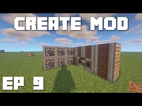 Minecraft Create Mod Tutorial - Auto Miner Ep 9