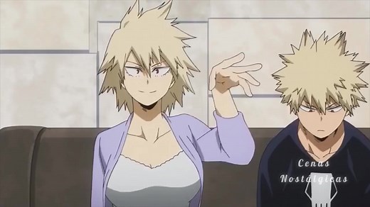 Momento Engraçado de Bakugou e Sua Mãe